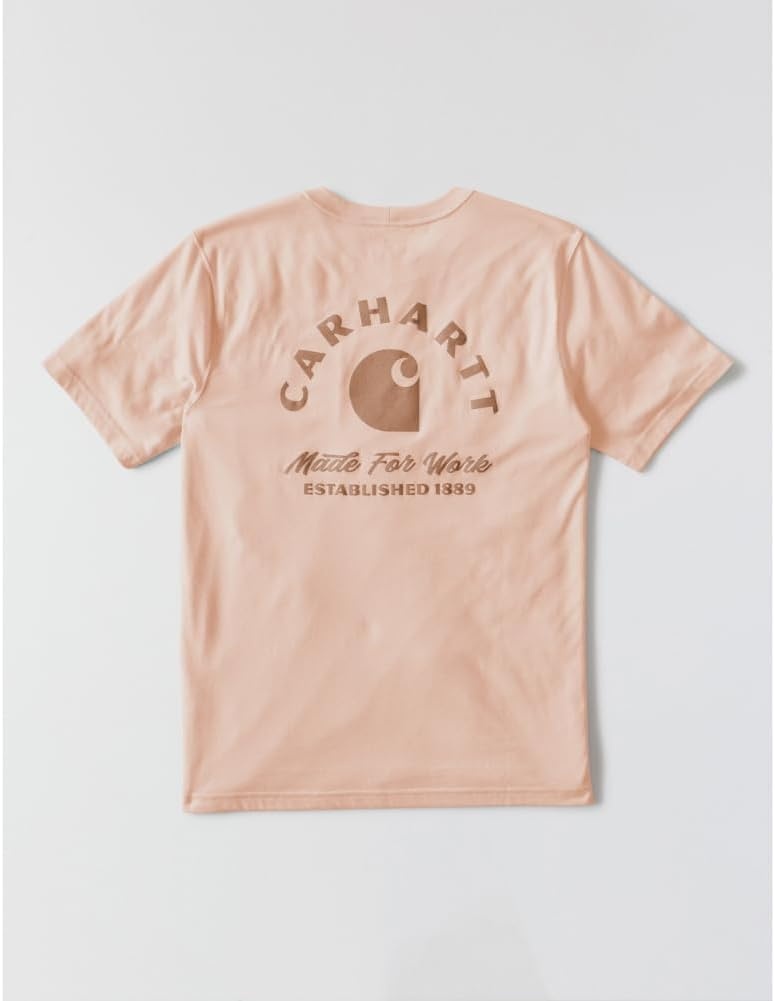 image:imageCarhartt Mens Irvine Relaxed Work TShirtCoral Reef