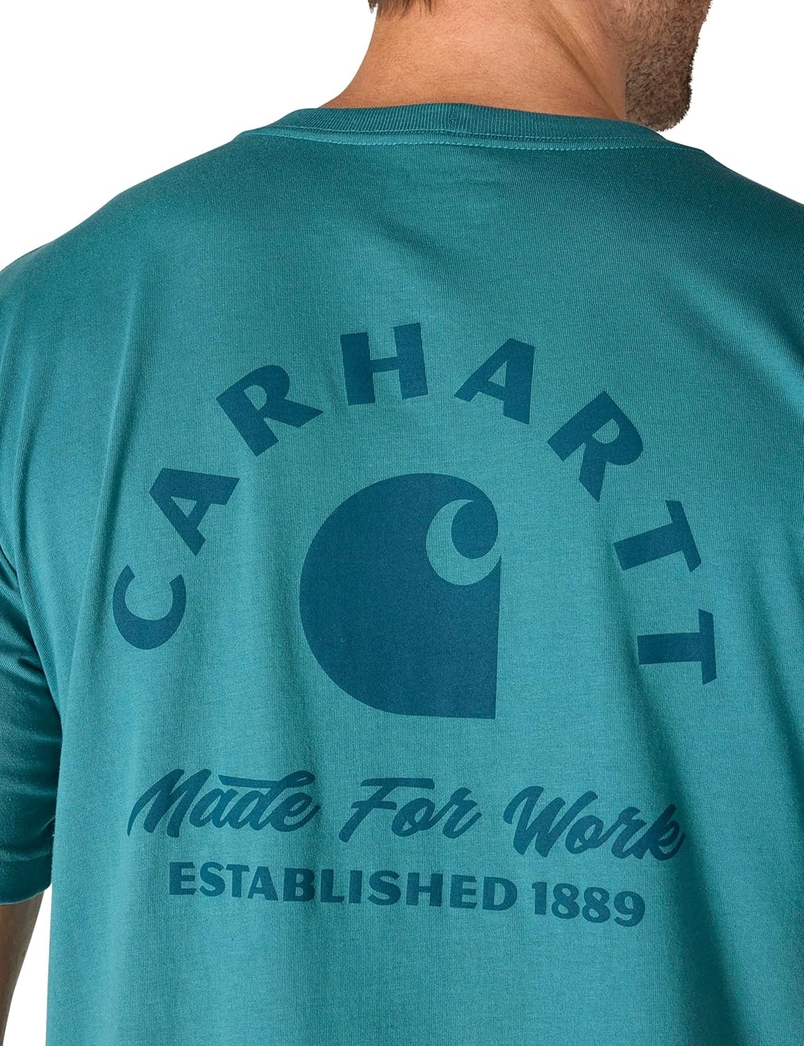 image:imageCarhartt Mens Irvine Relaxed Work TShirtTransformative Teal