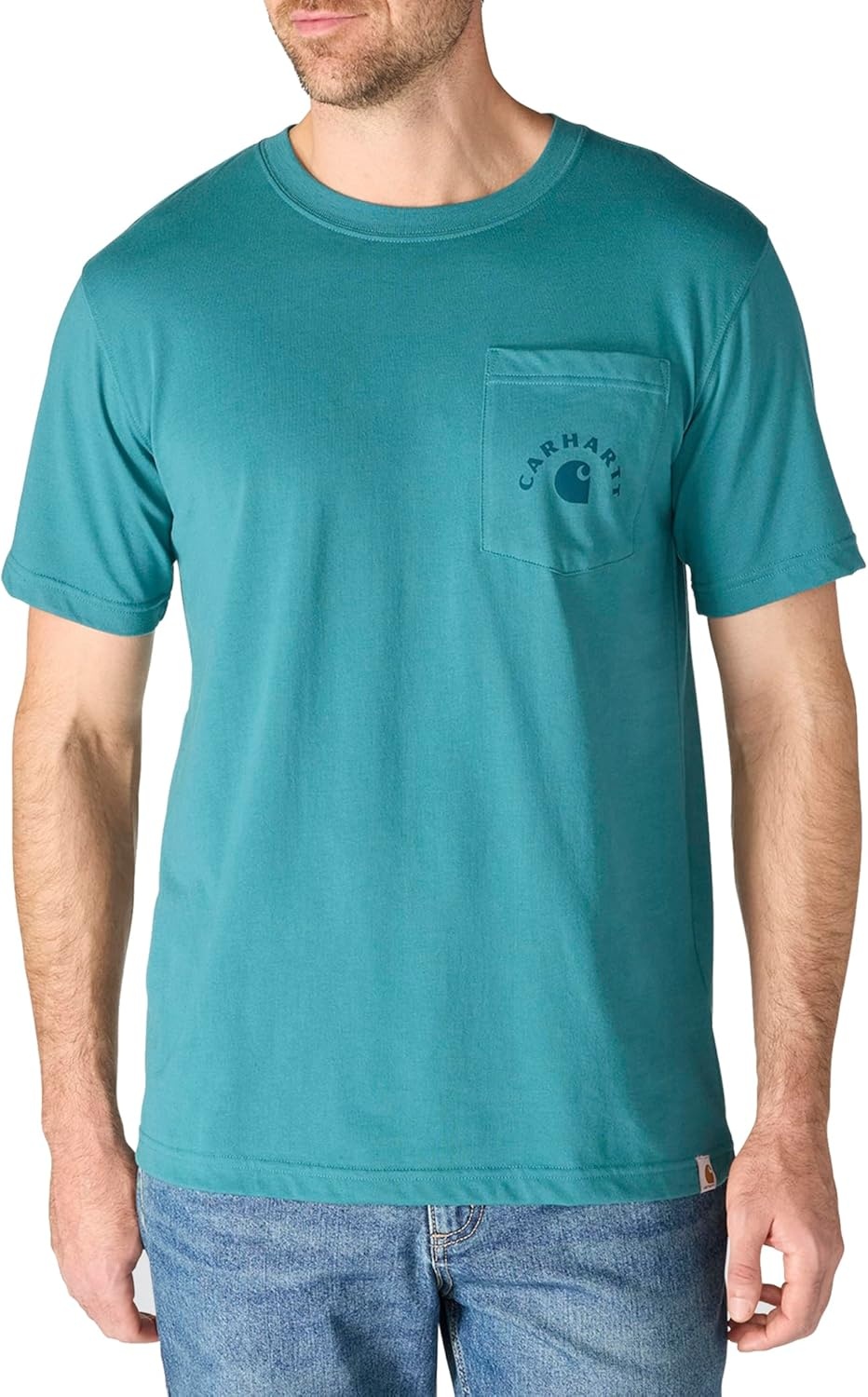 image:imageCarhartt Mens Irvine Relaxed Work TShirtTransformative Teal