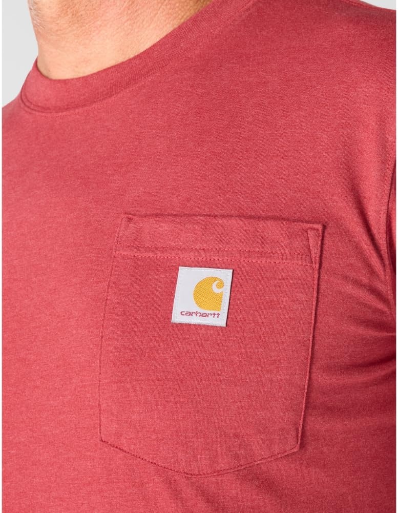 image:imageCarhartt Mens Irvine Relaxed Wrench TShirtAmber Terrain Heather