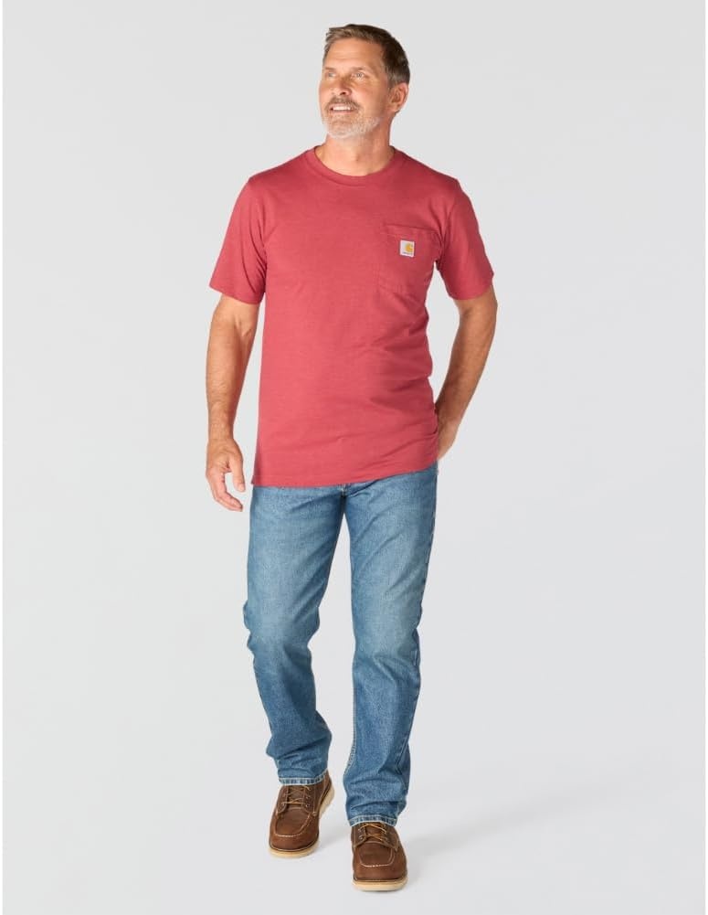 image:imageCarhartt Mens Irvine Relaxed Wrench TShirtAmber Terrain Heather