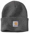 image:imageCarhartt Mens Knit Cuffed Beanie CloseoutDark Charcoal