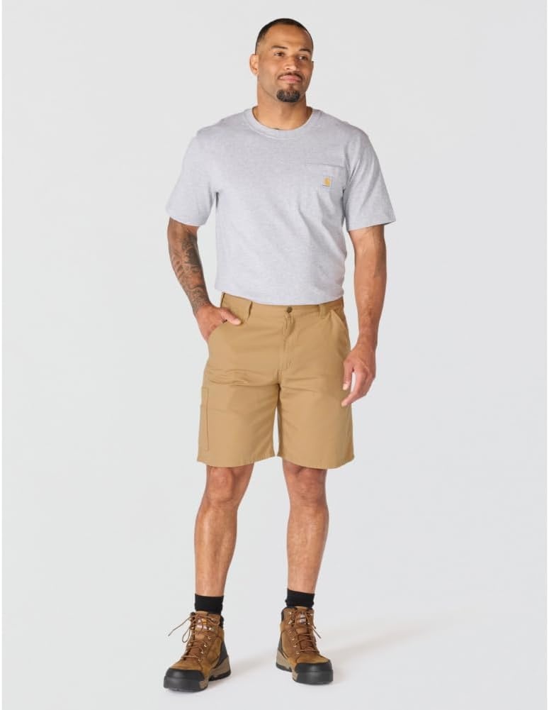 image:imageCarhartt Mens Loose 9 Stateline ShortDark Khaki