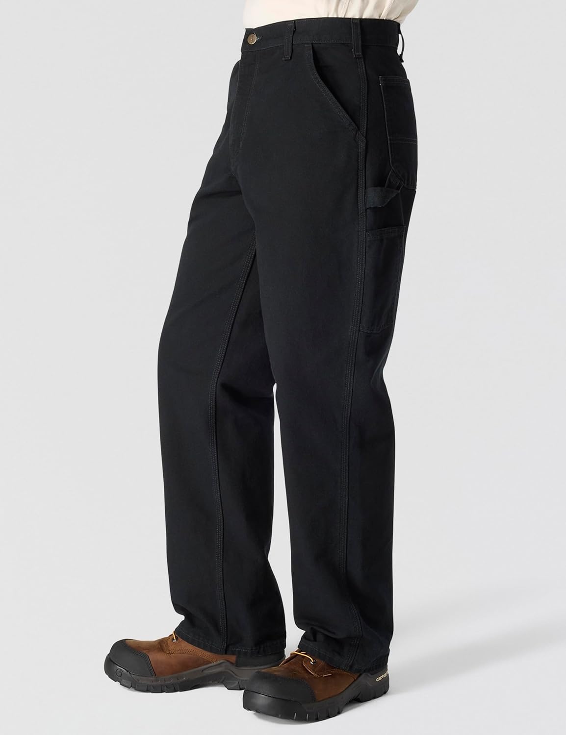 image:imageCarhartt Mens Loose Fit Washed Duck Utility Work PantBlack