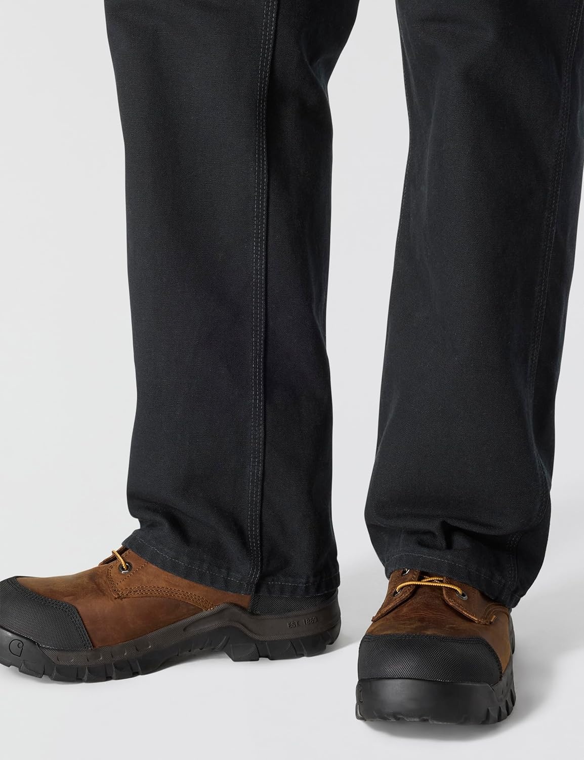 image:imageCarhartt Mens Loose Fit Washed Duck Utility Work PantBlack