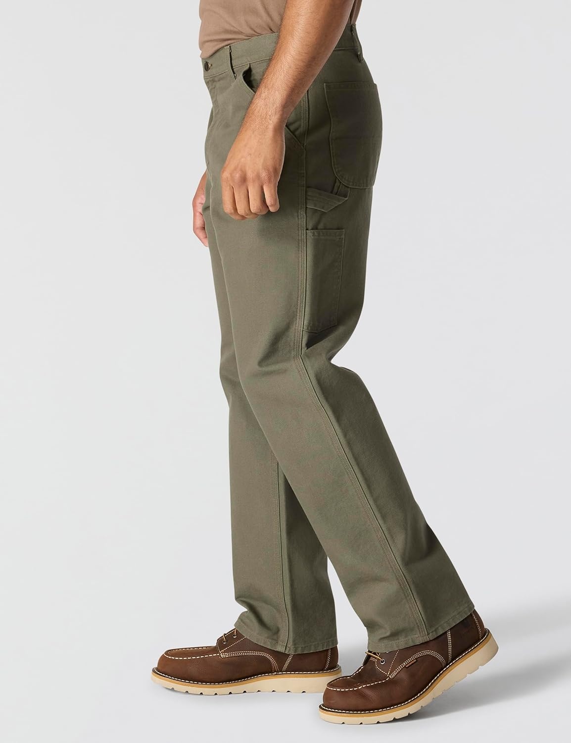 image:imageCarhartt Mens Loose Fit Washed Duck Utility Work PantMoss