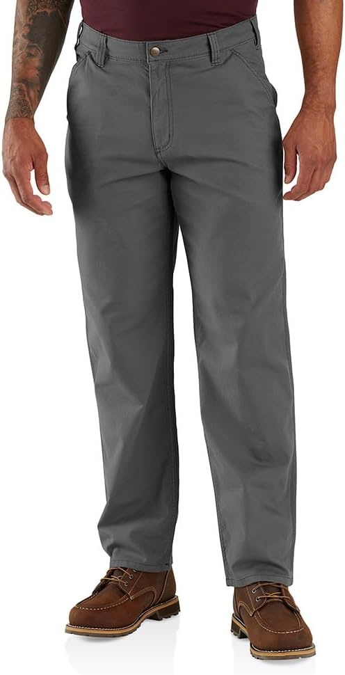 image:imageCarhartt Mens Loose Straight Rigby DungareeGravel