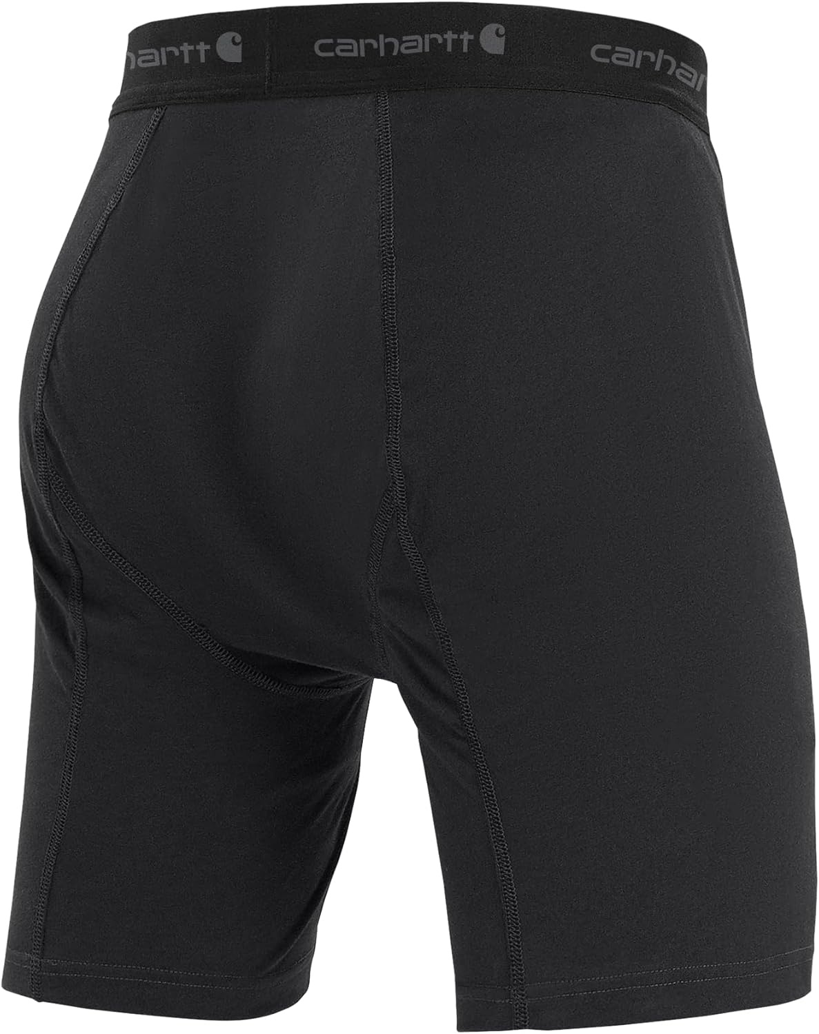 image:imageCarhartt Mens MBB124 5 Inch Basic Boxer Brief 2PackBlack