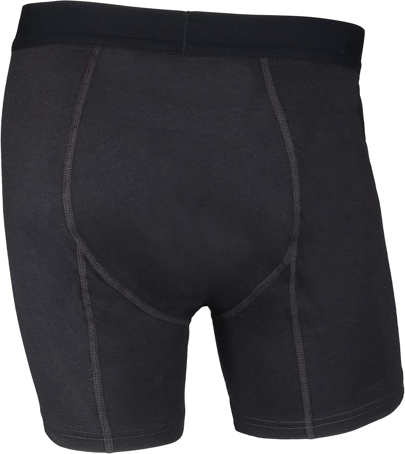 image:imageCarhartt Mens MBB124 5 Inch Basic Boxer Brief 2PackBlack