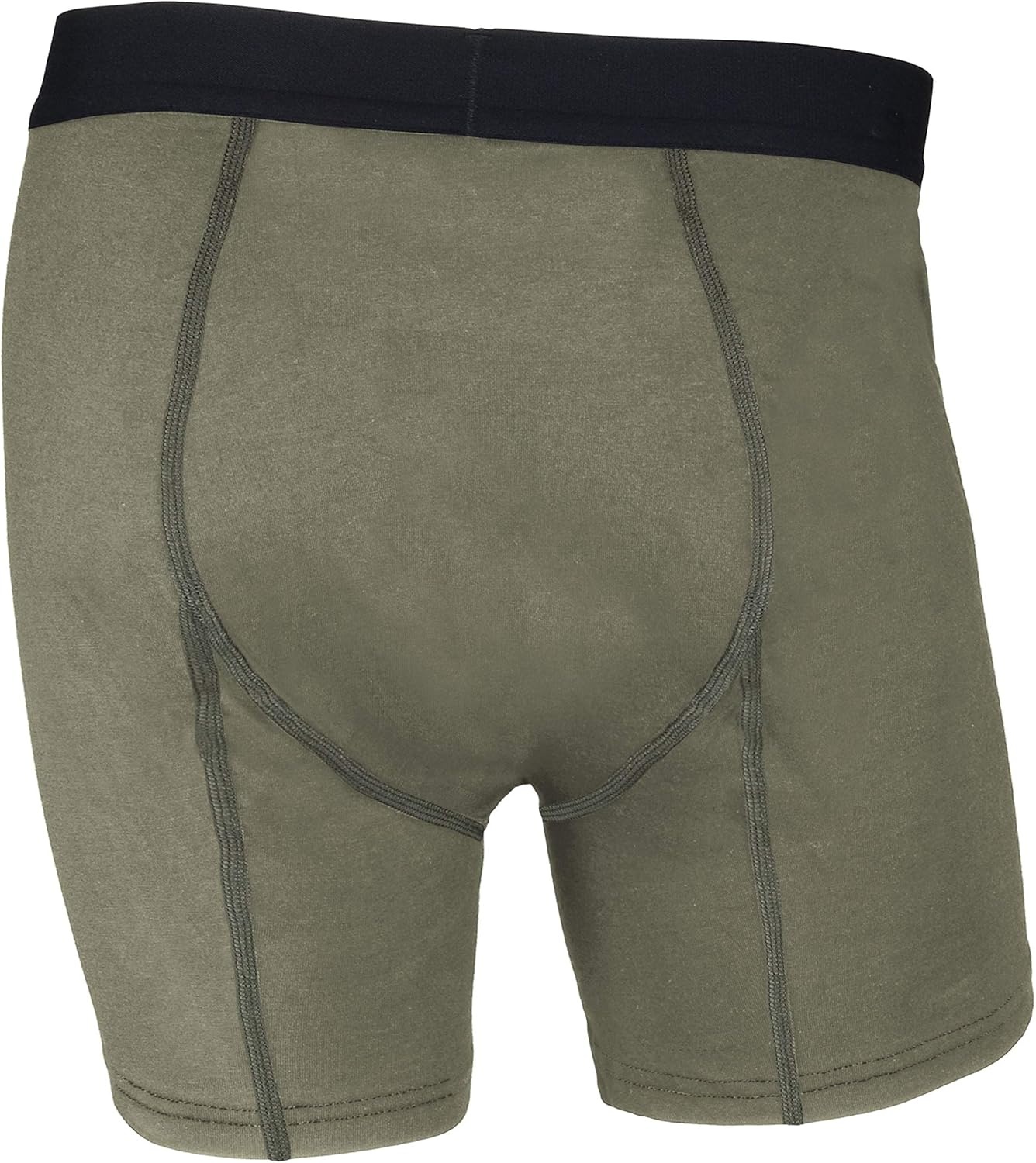 image:imageCarhartt Mens MBB124 5 Inch Basic Boxer Brief 2PackBurnt Olive