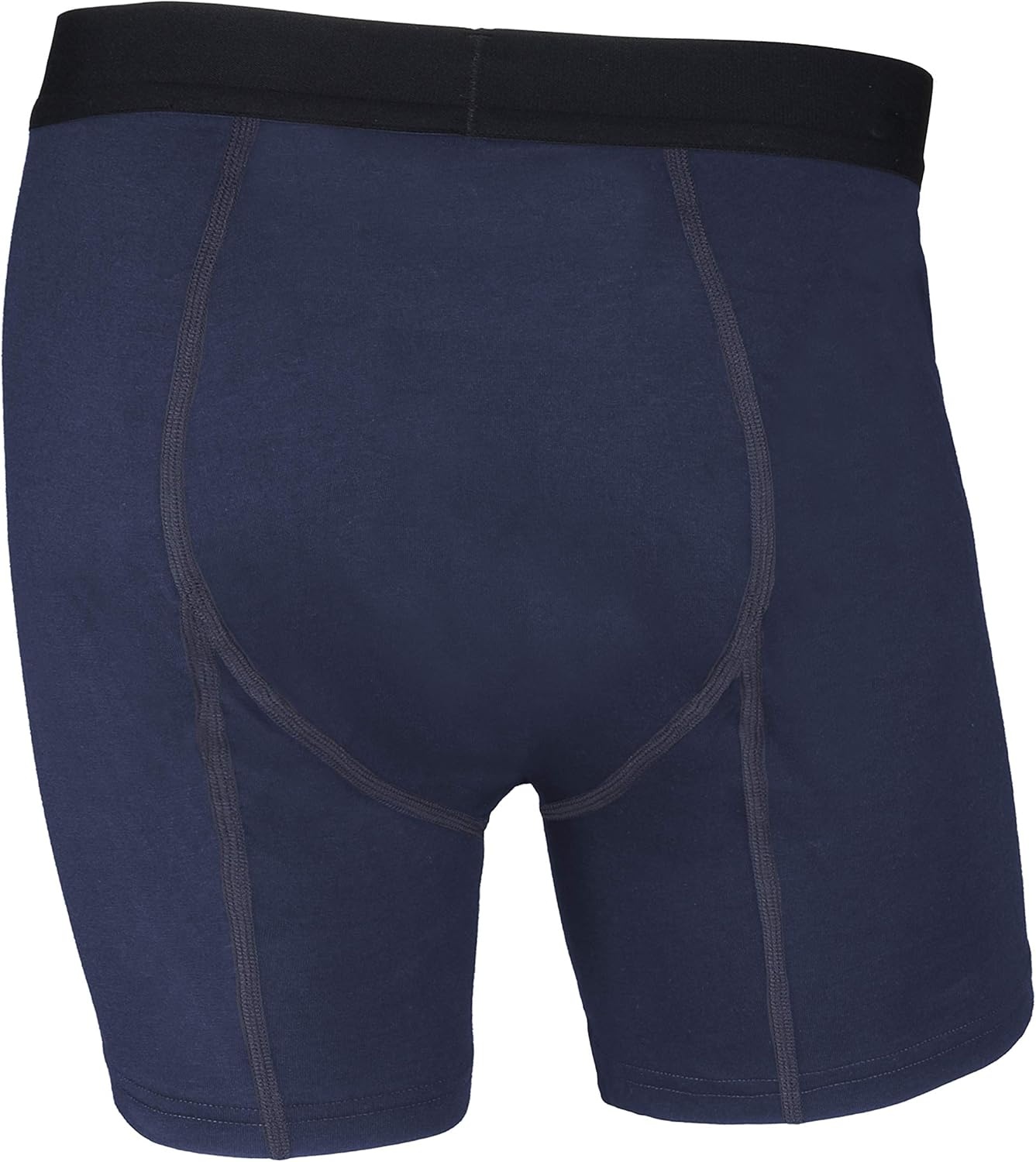 image:imageCarhartt Mens MBB124 5 Inch Basic Boxer Brief 2PackNavy