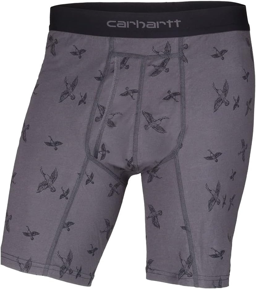 image:imageCarhartt Mens MBB124 5 Inch Basic Boxer Brief 2PackSuper Dux