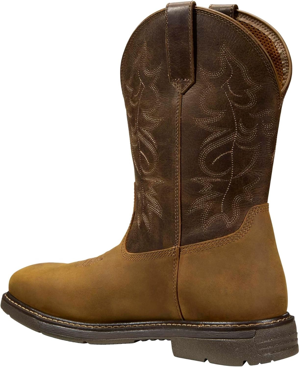 image:imageCarhartt Mens Montana 11 Waterproof Square Toe Wellington Work BootLight Brown