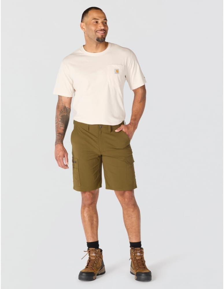 image:imageCarhartt Mens Relaxed 10 Force Ripstop Cargo ShortBurnished Logs
