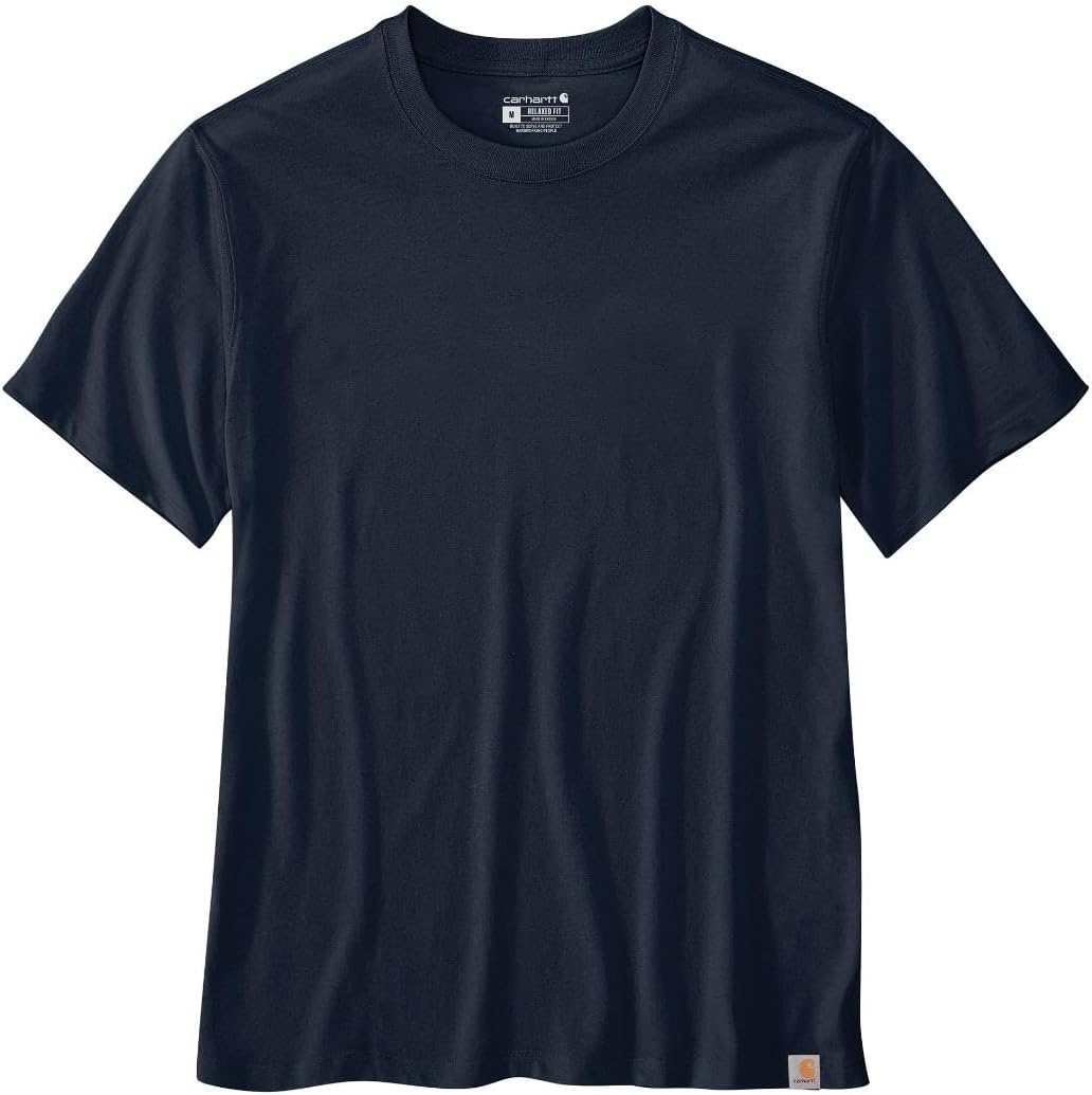 image:imageCarhartt Mens Relaxed Fit Lightweight ShortSleeve Dog Graphic TShirtNavy