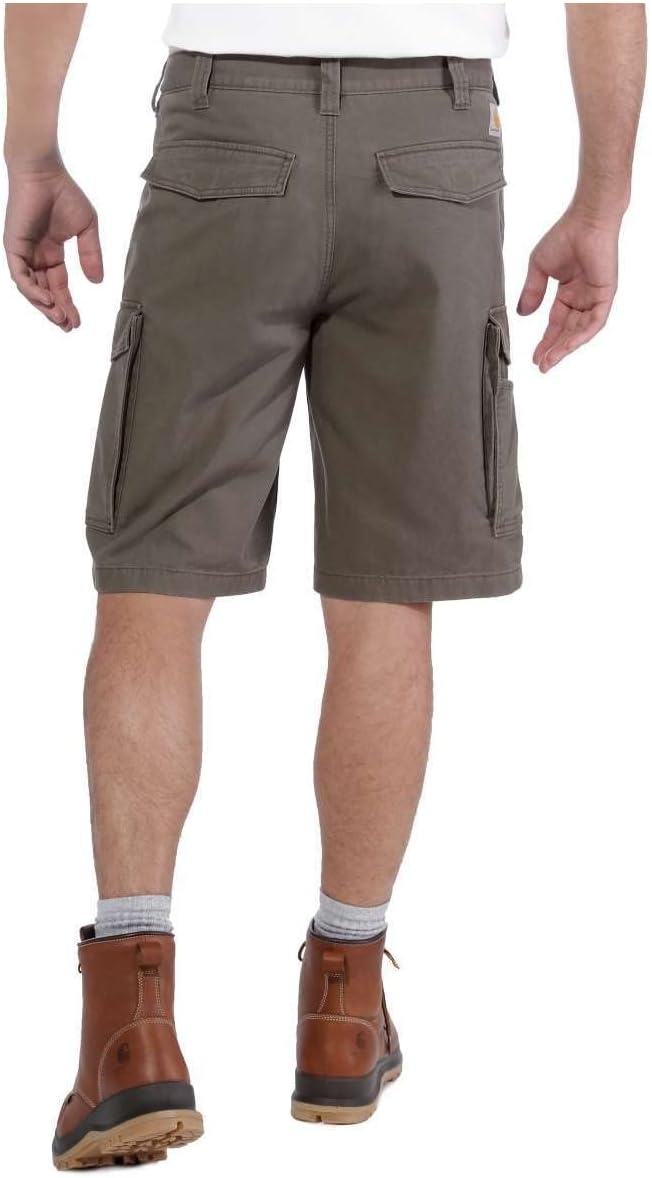 image:imageCarhartt Mens Relaxed Rigby Cargo ShortDark Khaki Closeout