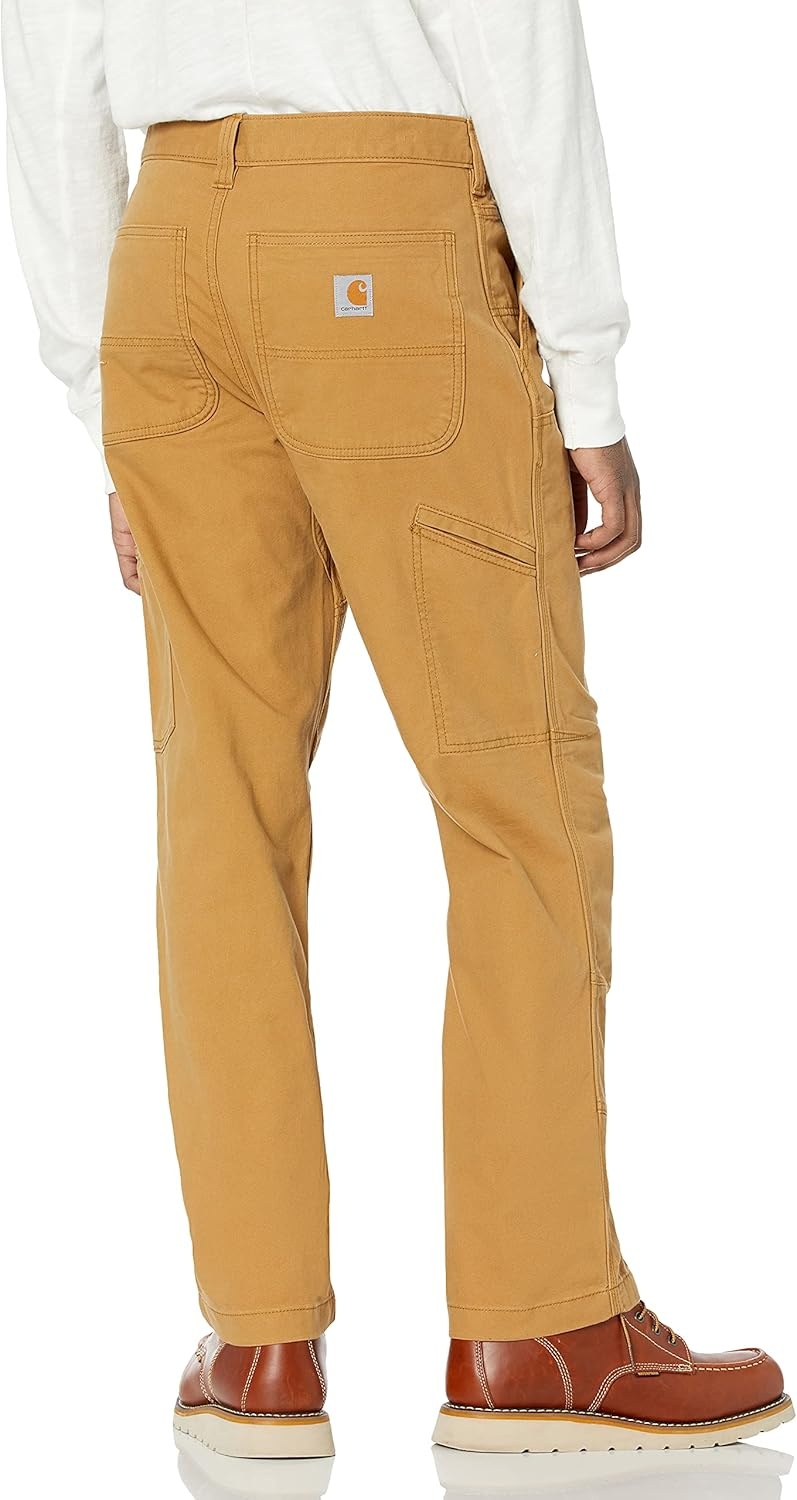 image:imageCarhartt Mens Relaxed Straight Rigby Doublefront DungareeHickory