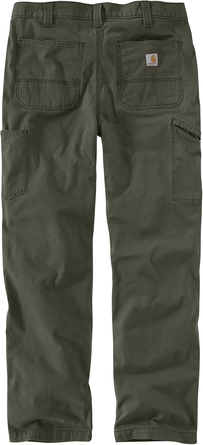image:imageCarhartt Mens Relaxed Straight Rigby Doublefront DungareeMoss