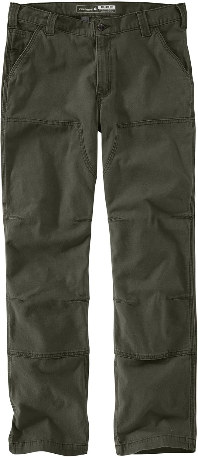 image:imageCarhartt Mens Relaxed Straight Rigby Doublefront DungareeMoss