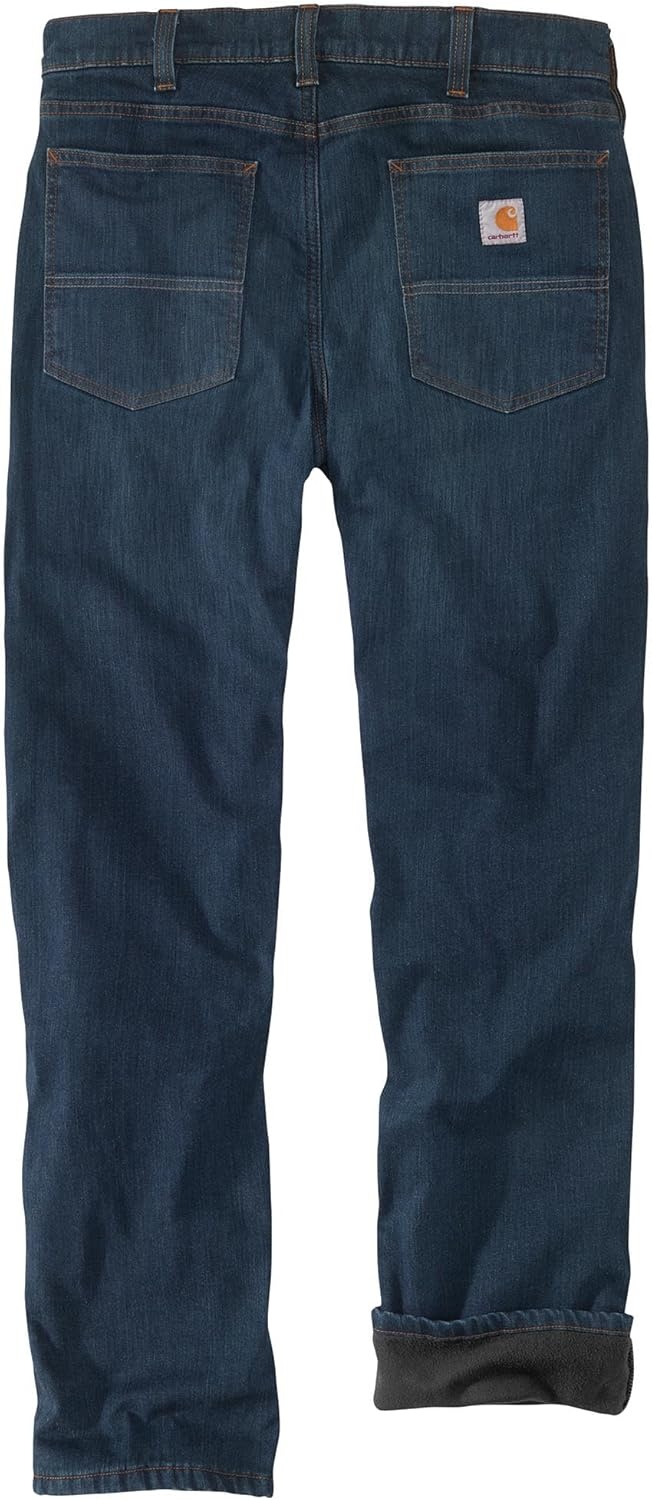 image:imageCarhartt Mens Relaxed Straight Rugged Flex Lined JeanRapids