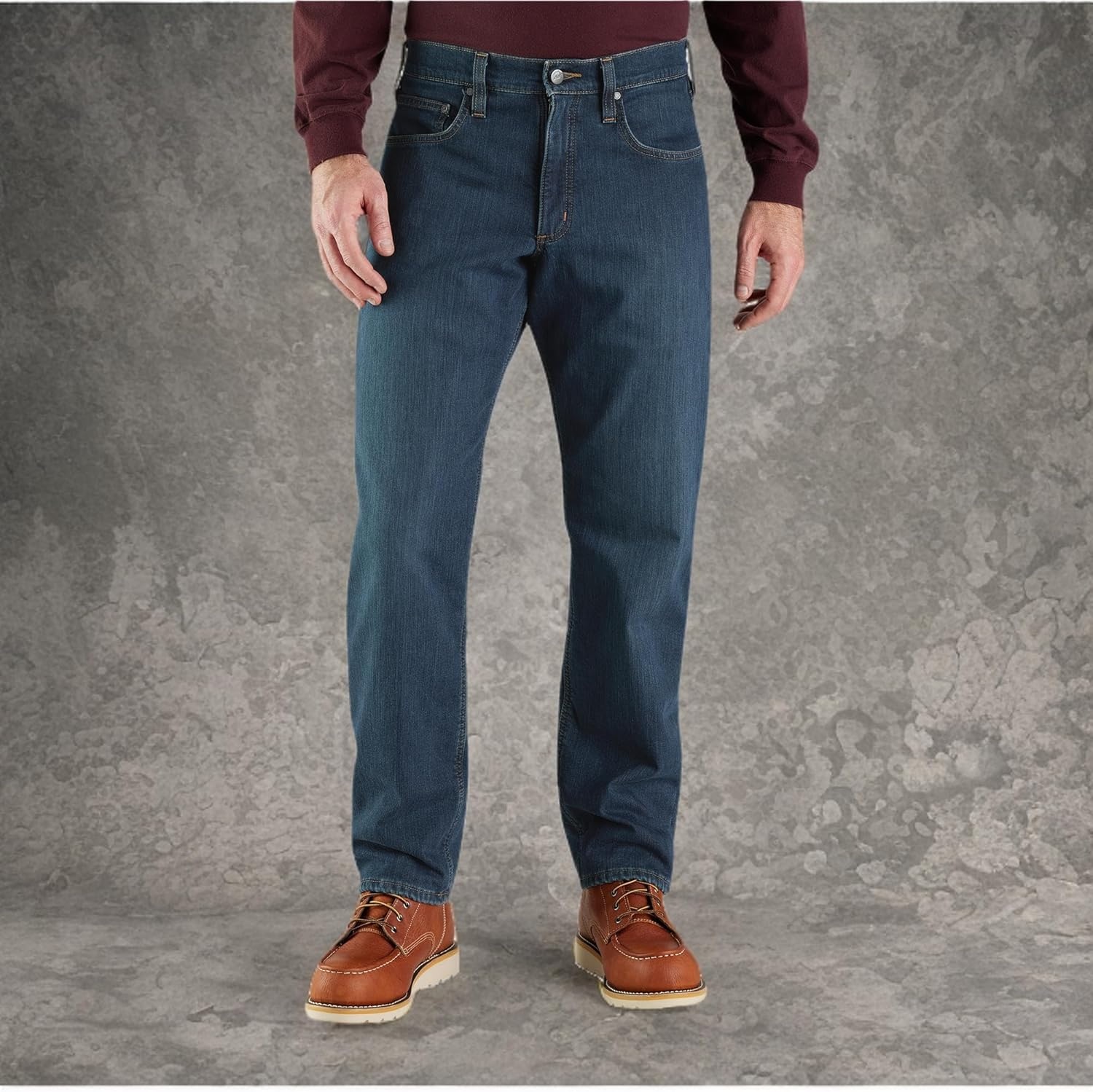 image:imageCarhartt Mens Relaxed Straight Rugged Flex Lined JeanRapids