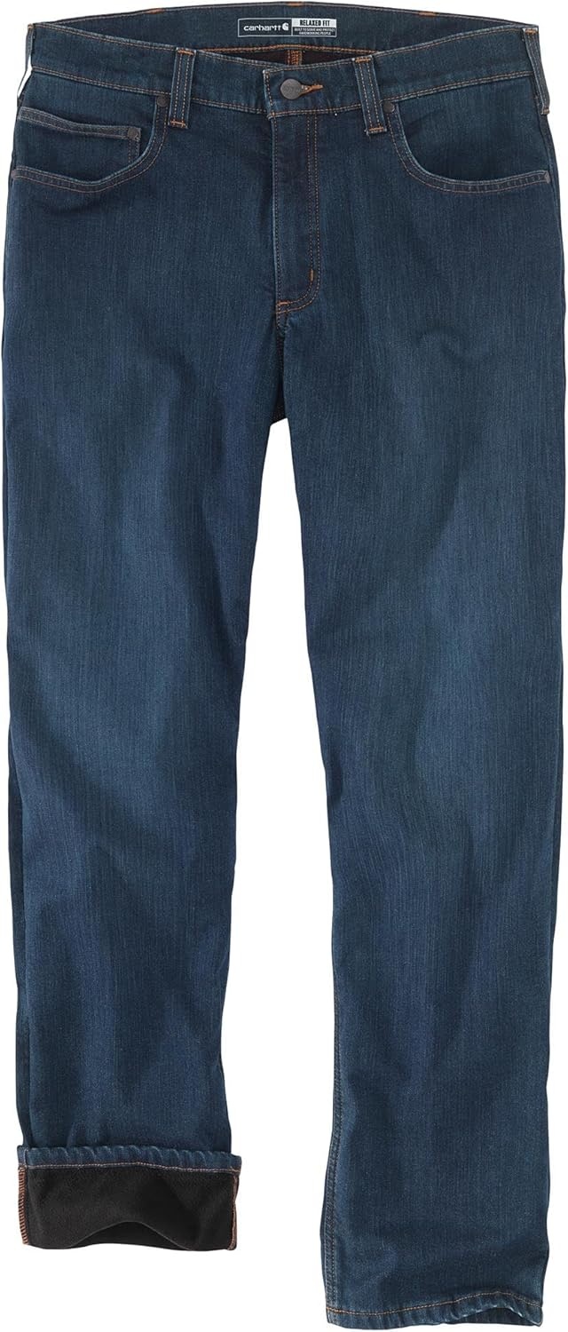image:imageCarhartt Mens Relaxed Straight Rugged Flex Lined JeanRapids