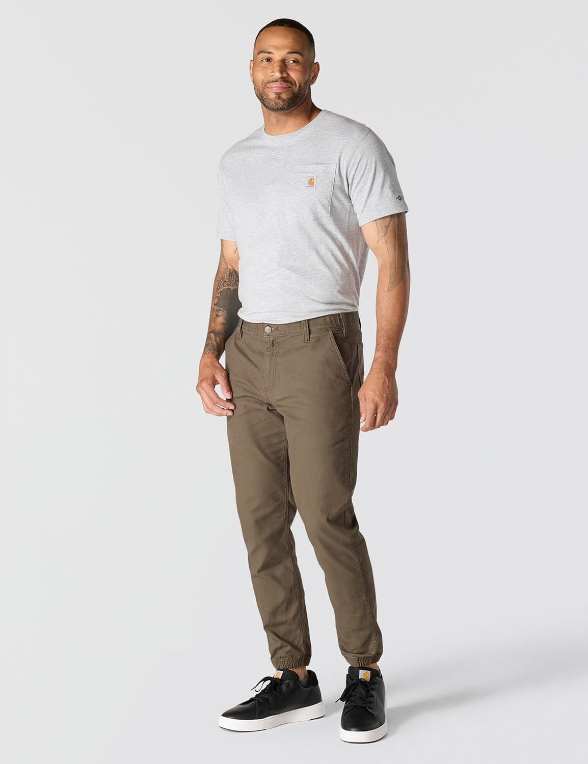 image:imageCarhartt Mens Relaxed Tapered Rigby JoggerTarmac