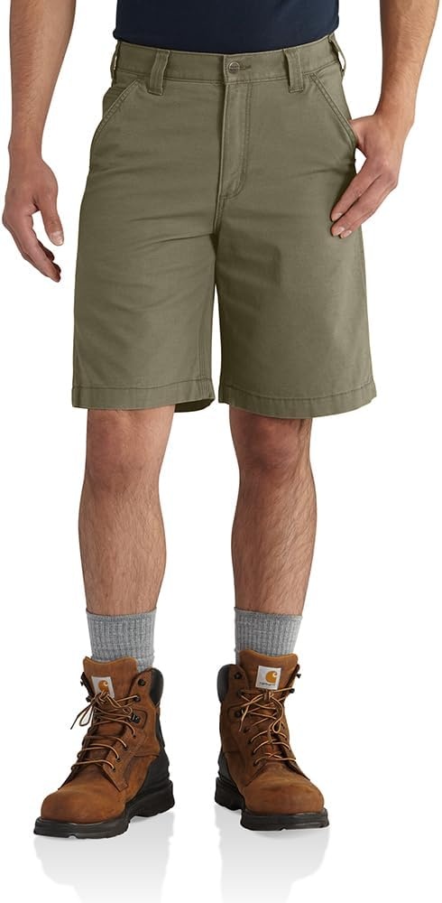 image:imageCarhartt Mens Rugged Flex Rigby ShortBurnt Olive