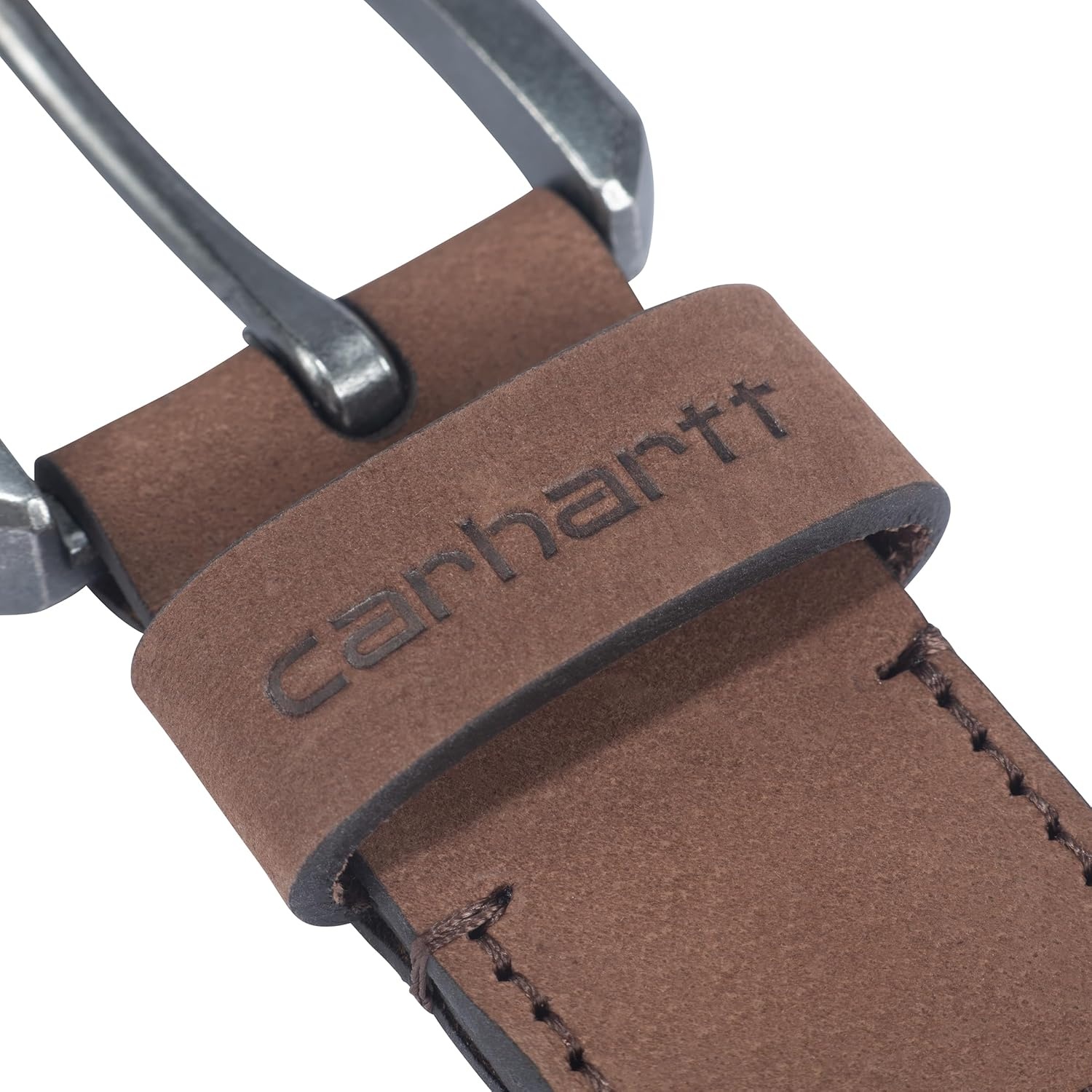 image:imageCarhartt Mens Saddle Leather BeltSaddle Leather Brown