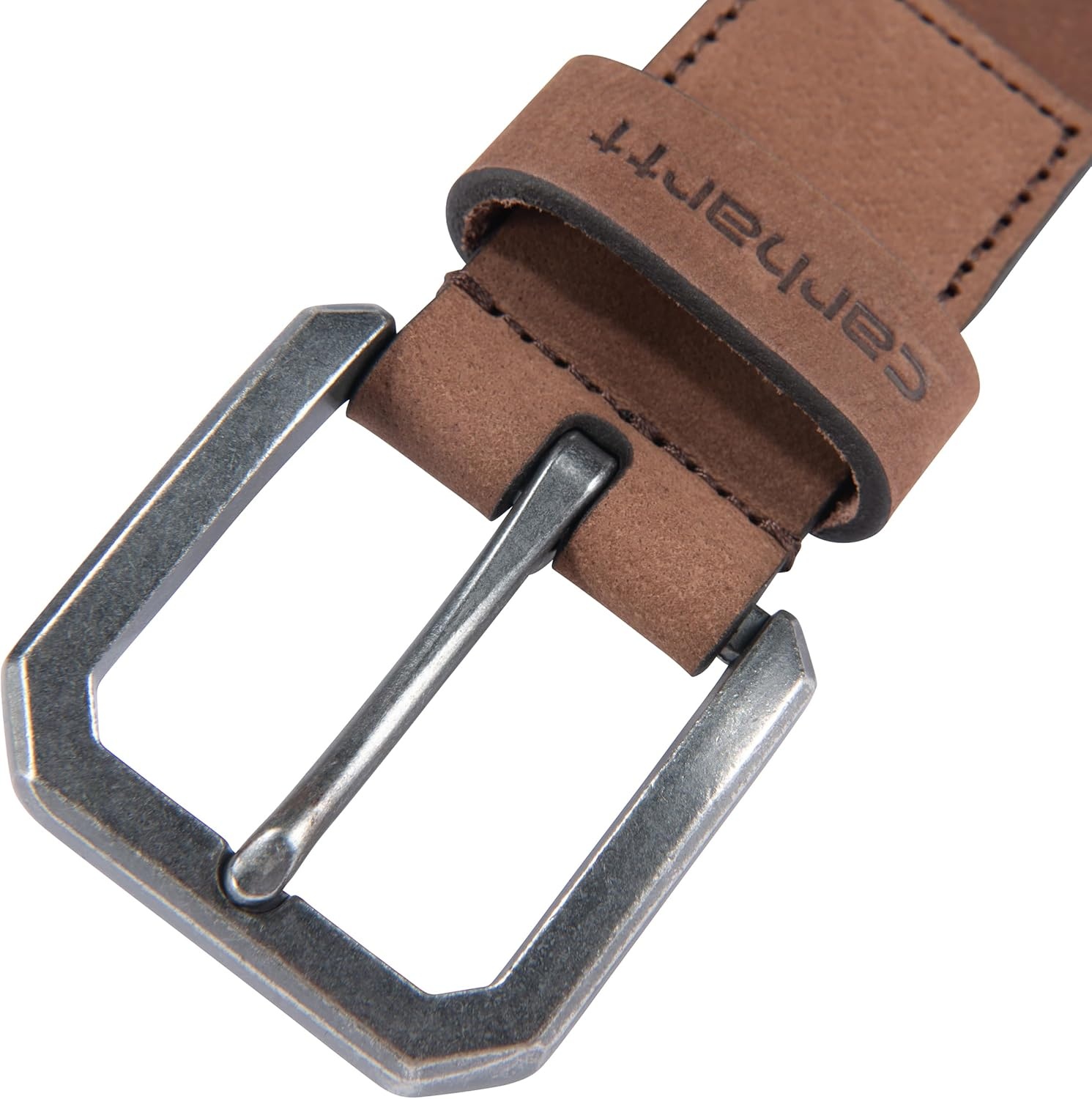 image:imageCarhartt Mens Saddle Leather BeltSaddle Leather Brown