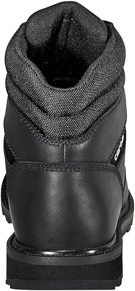 image:imageCarhartt Mens Traditional Welt 6 Steel Toe Work Boot ConstructionBlack Oil Tanned