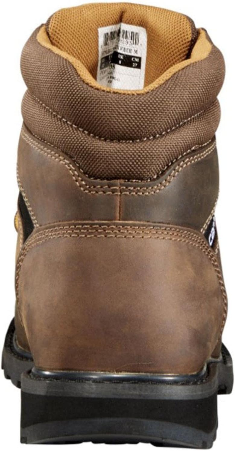 image:imageCarhartt Mens Traditional Welt 6 Steel Toe Work Boot ConstructionCrazy Horse Brown Oil Tanned
