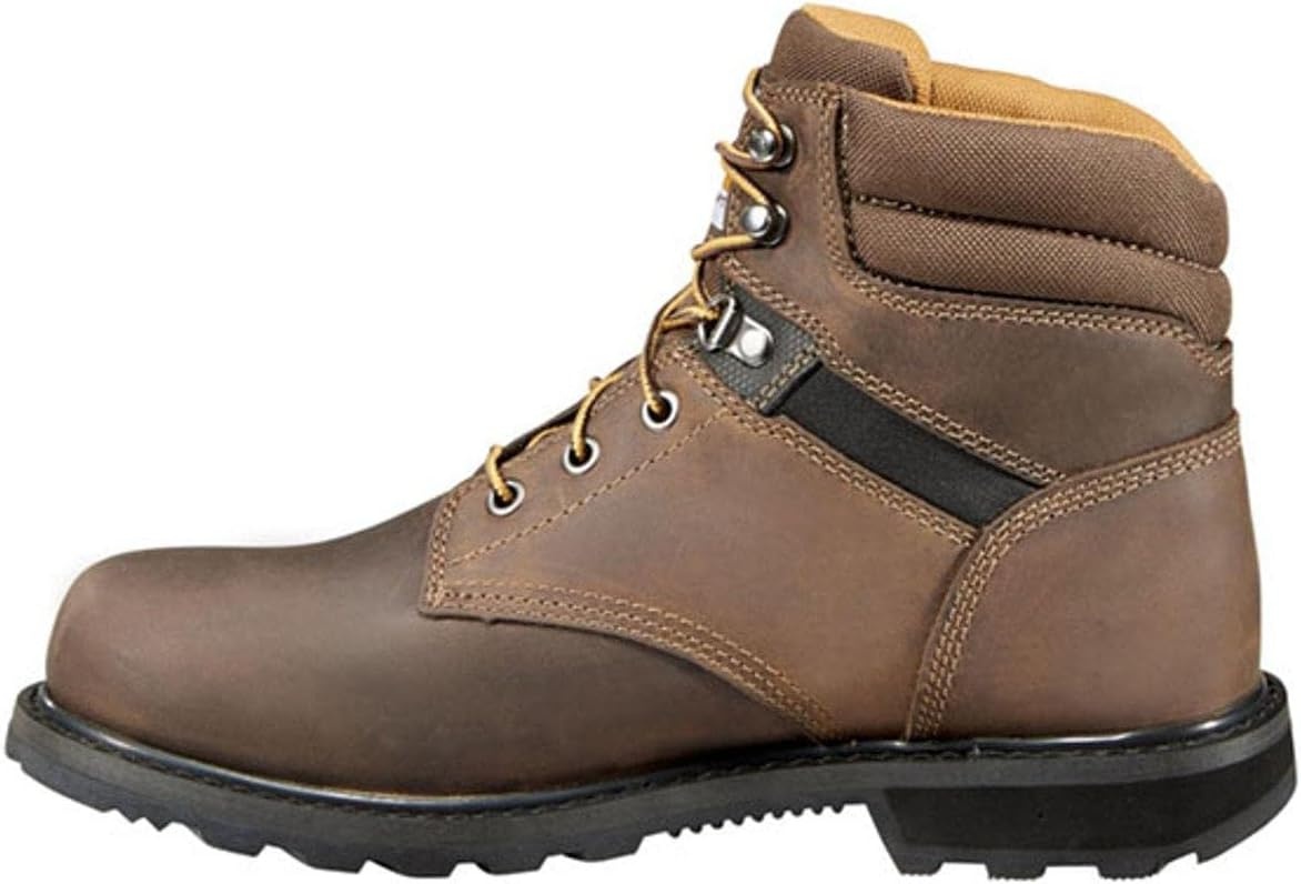 image:imageCarhartt Mens Traditional Welt 6 Steel Toe Work Boot ConstructionCrazy Horse Brown Oil Tanned