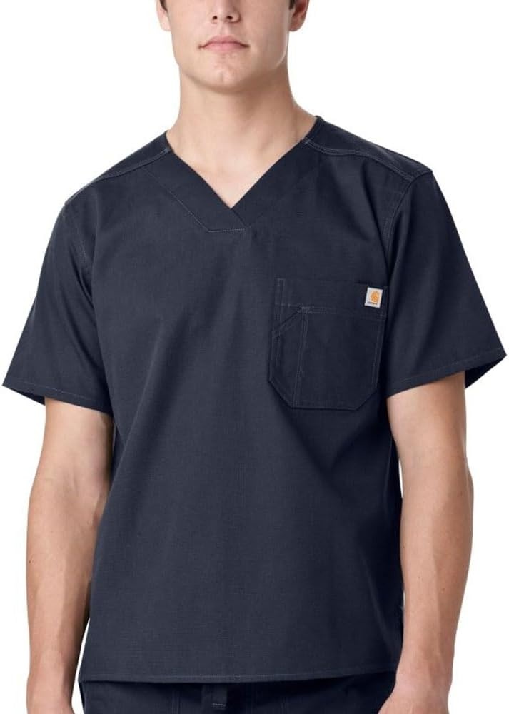 image:imageCarhartt Ripstop amp SubScrubs Scrubs for Men Utility Scrub TopsNavy