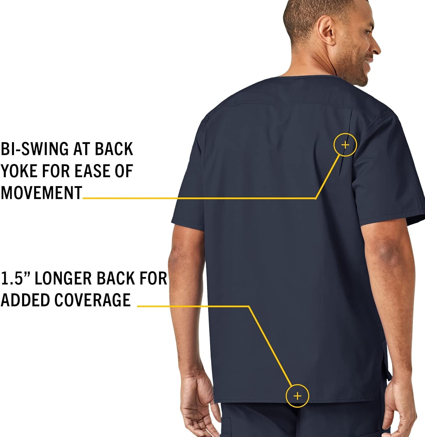 image:imageCarhartt Ripstop amp SubScrubs Scrubs for Men Utility Scrub TopsNavy