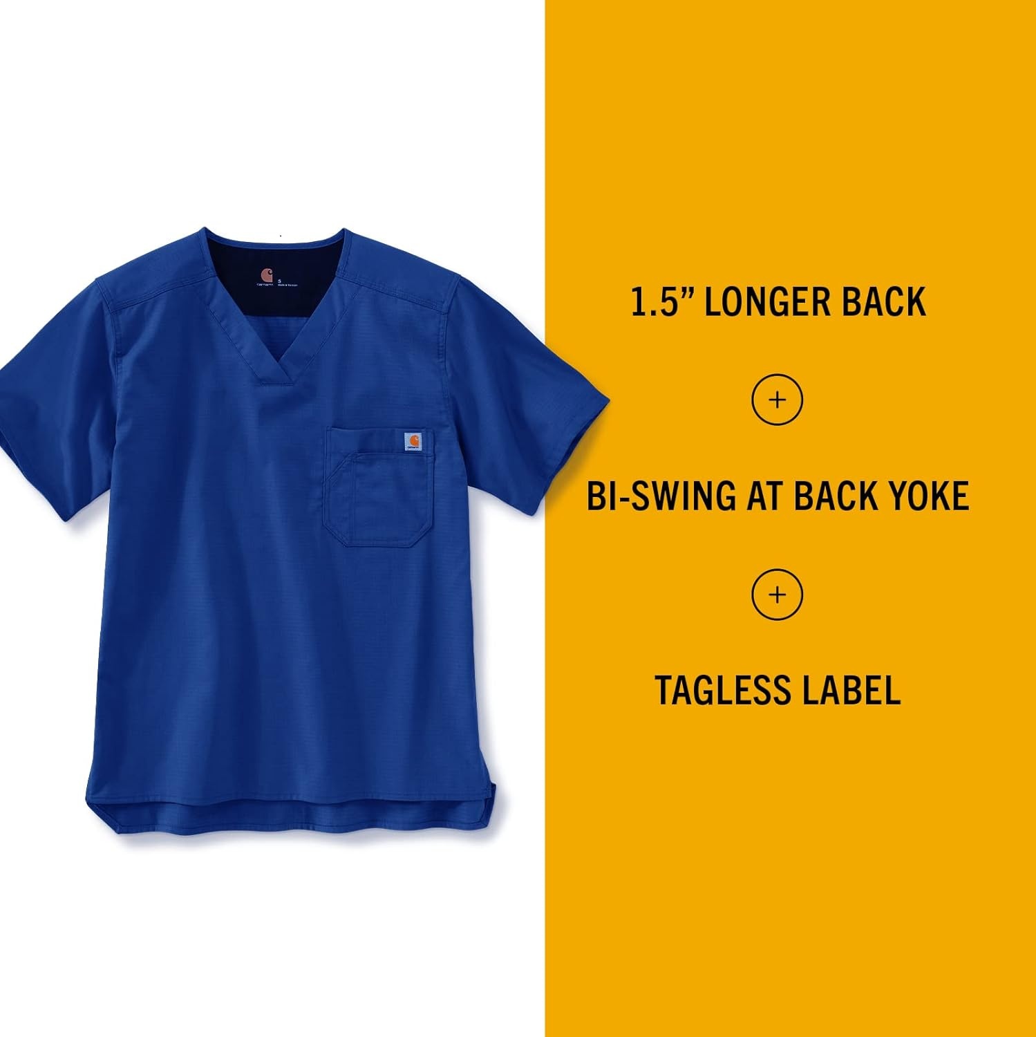 image:imageCarhartt Ripstop amp SubScrubs Scrubs for Men Utility Scrub TopsRoyal