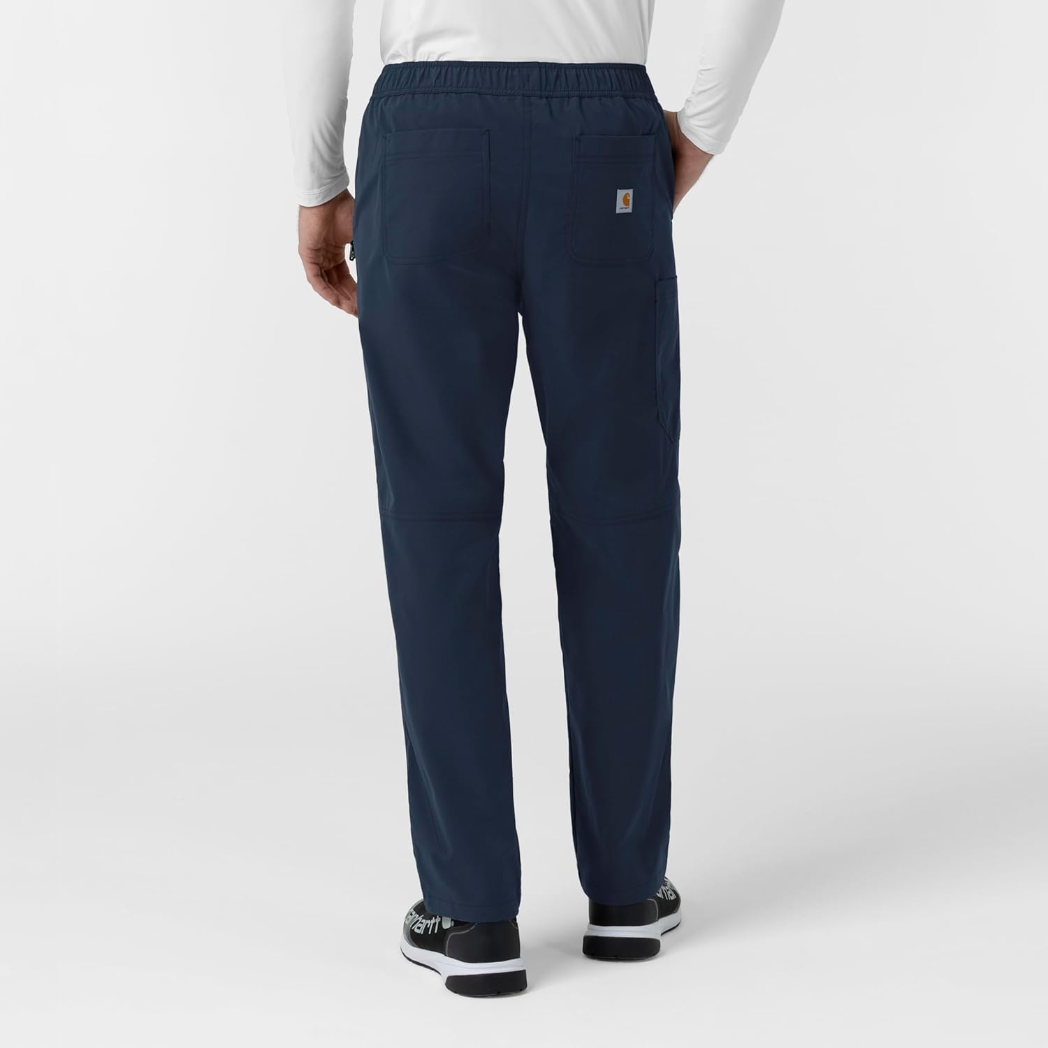 image:imageCarhartt Rugged Flex FLD Mens Ripstop Straight Leg Cargo Scrub PantNavy