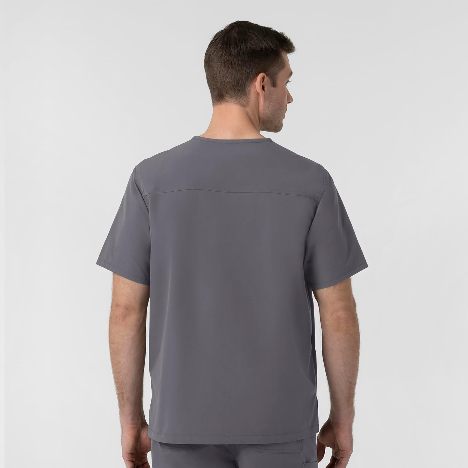 image:imageCarhartt Rugged Flex FLD Mens Ripstop VNeck Scrub TopPewter