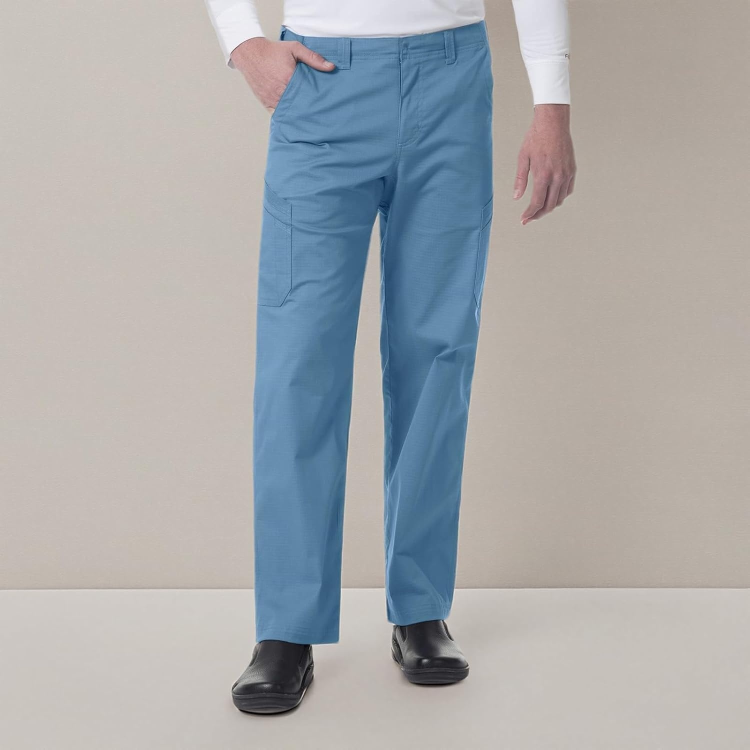 image:imageCarhartt Rugged Flex Ripstop Mens Straight Leg Cargo Scrub PantAzure Blue