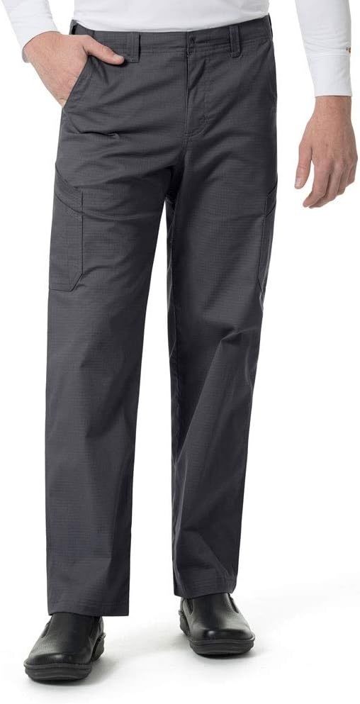 image:imageCarhartt Rugged Flex Ripstop Mens Straight Leg Cargo Scrub PantDark Pewter