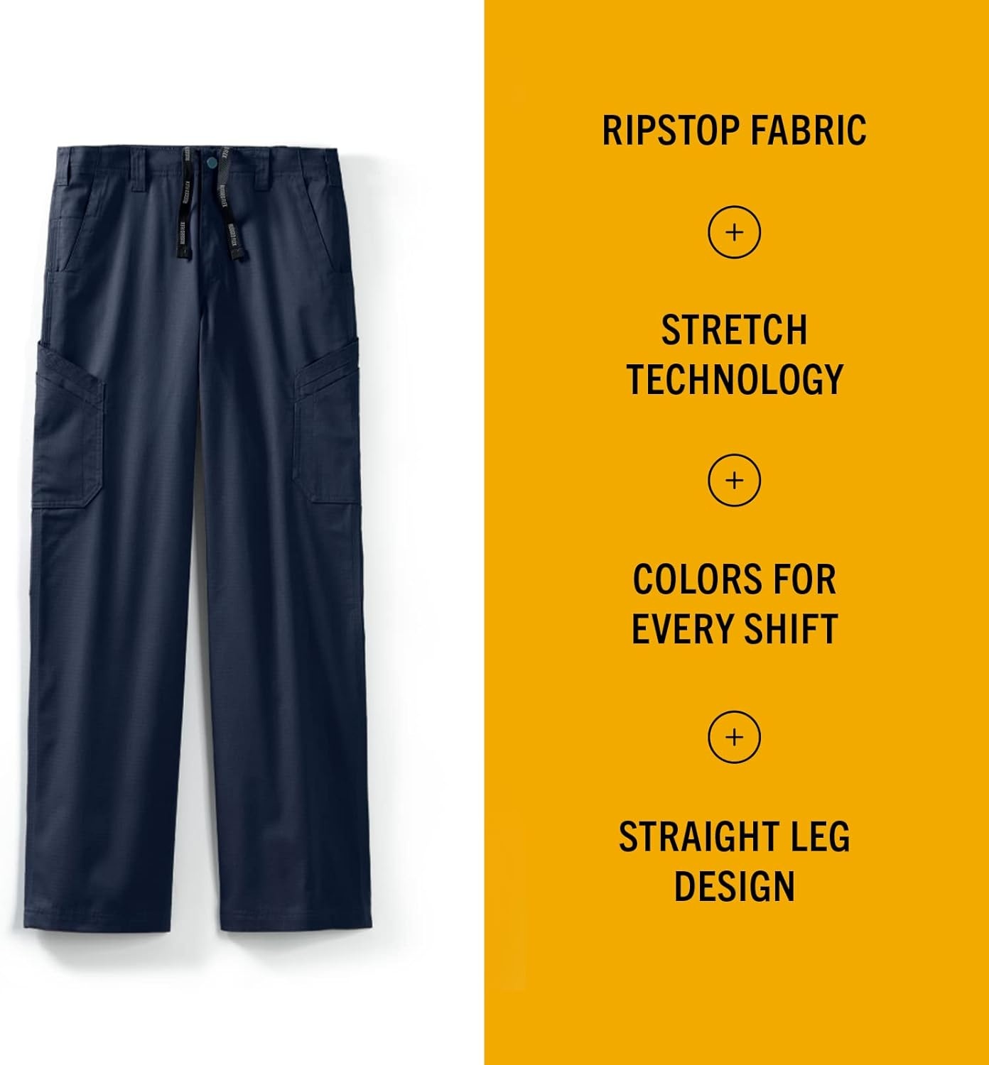 image:imageCarhartt Rugged Flex Ripstop Mens Straight Leg Cargo Scrub PantNavy