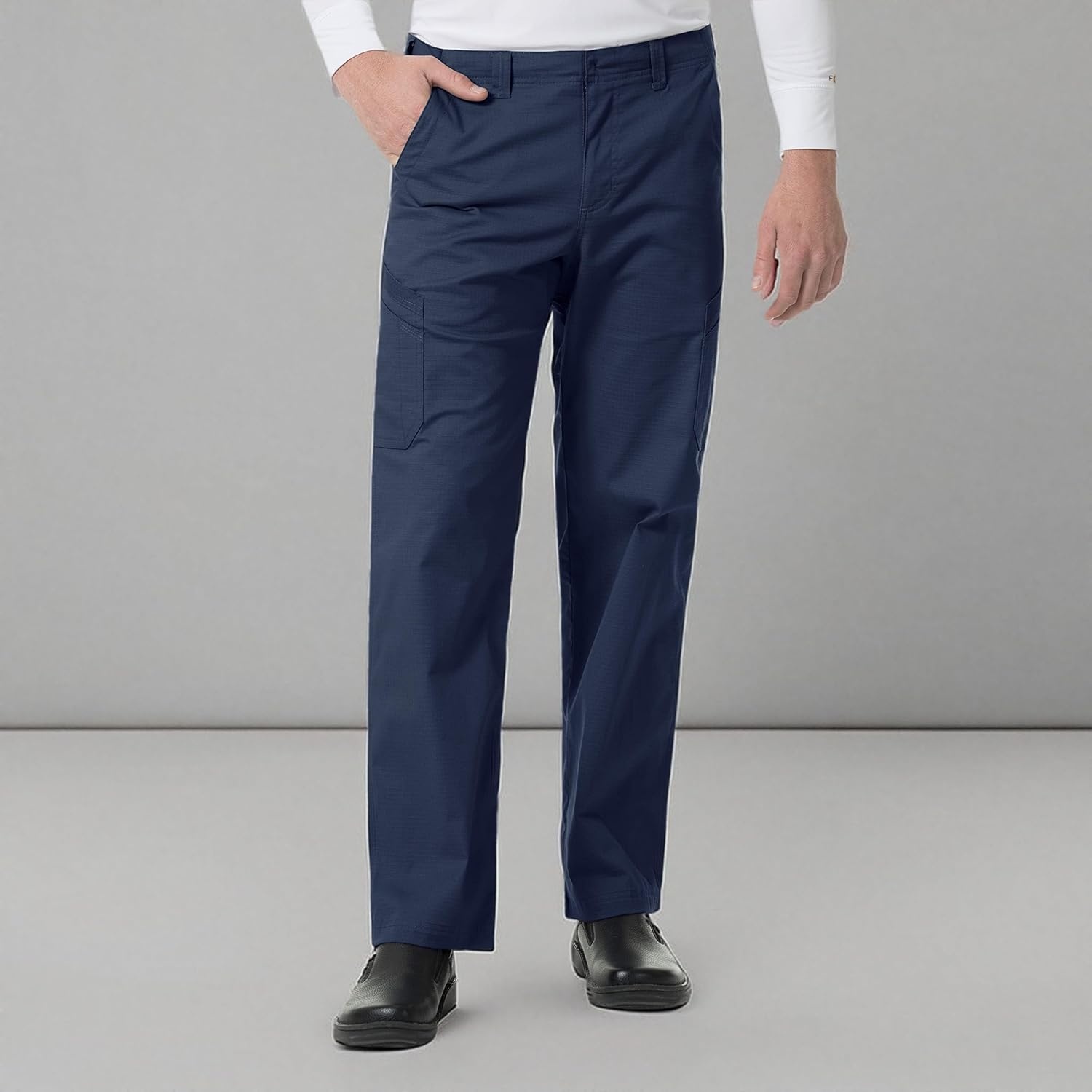 image:imageCarhartt Rugged Flex Ripstop Mens Straight Leg Cargo Scrub PantNavy
