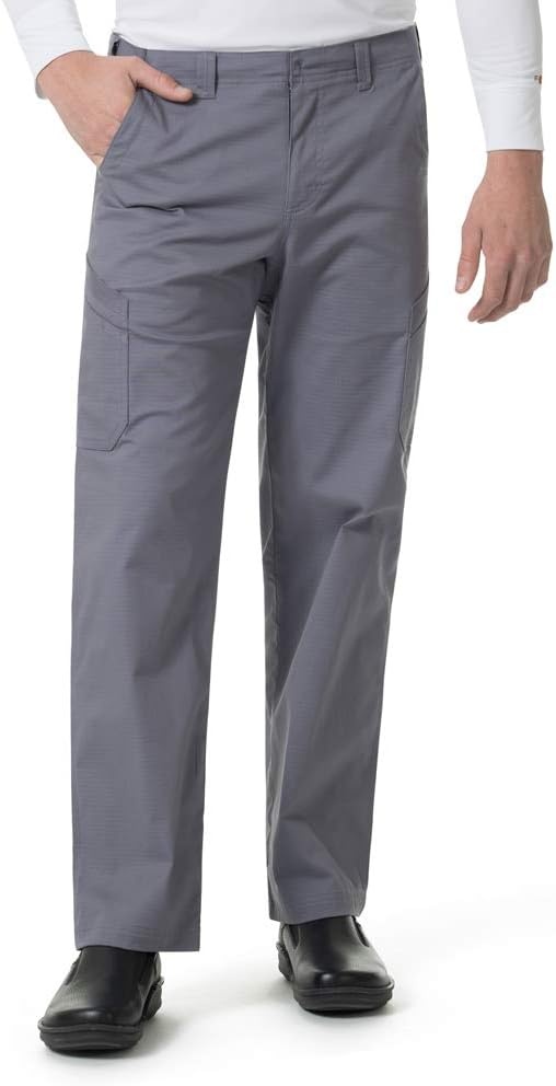 image:imageCarhartt Rugged Flex Ripstop Mens Straight Leg Cargo Scrub PantPewter