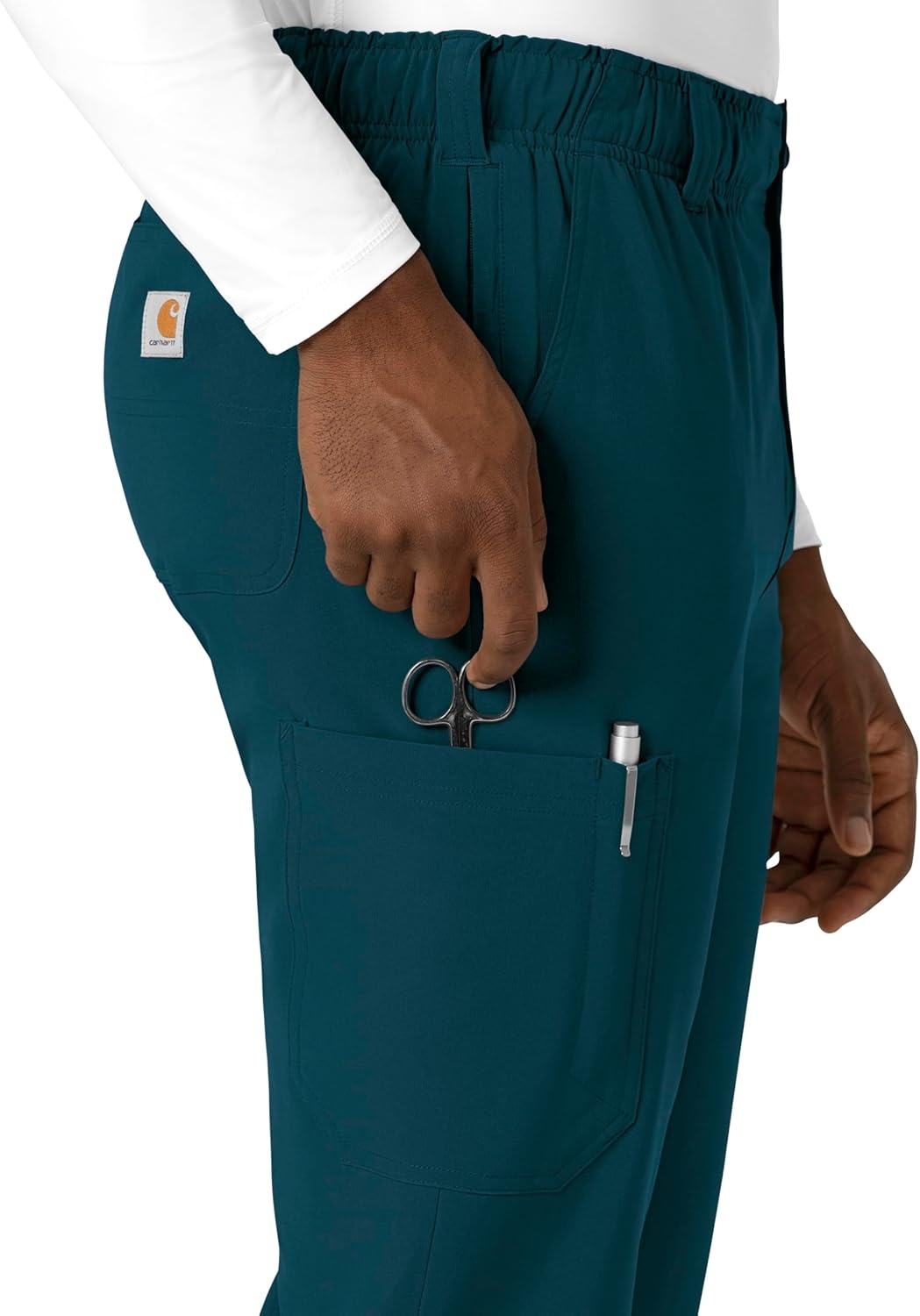 image:imageCarhartt Rugged Flex Ripstop Mens Straight Leg Scrub PantCaribbean