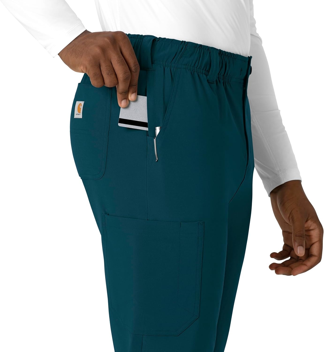 image:imageCarhartt Rugged Flex Ripstop Mens Straight Leg Scrub PantCaribbean