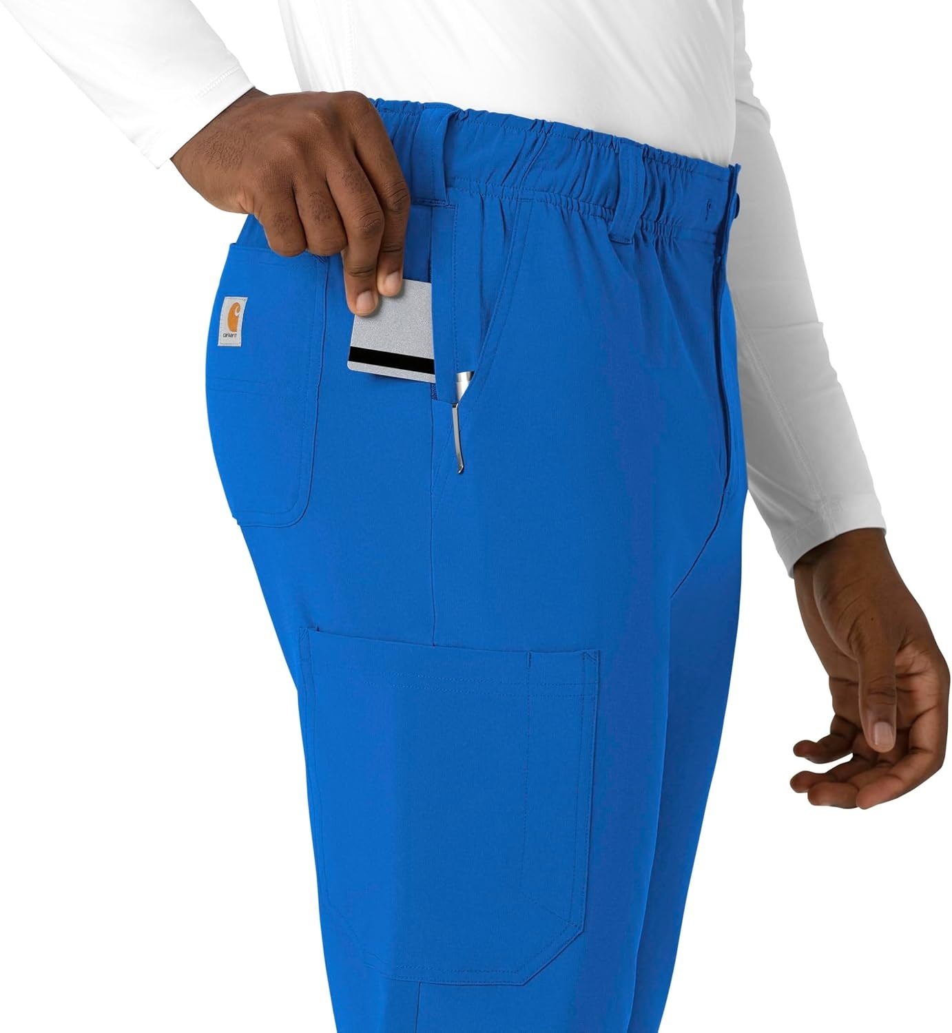 image:imageCarhartt Rugged Flex Ripstop Mens Straight Leg Scrub PantRoyal