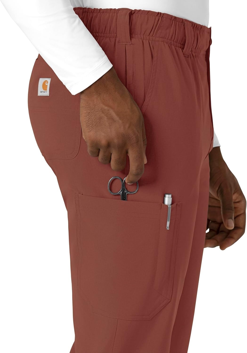 image:imageCarhartt Rugged Flex Ripstop Mens Straight Leg Scrub PantSable