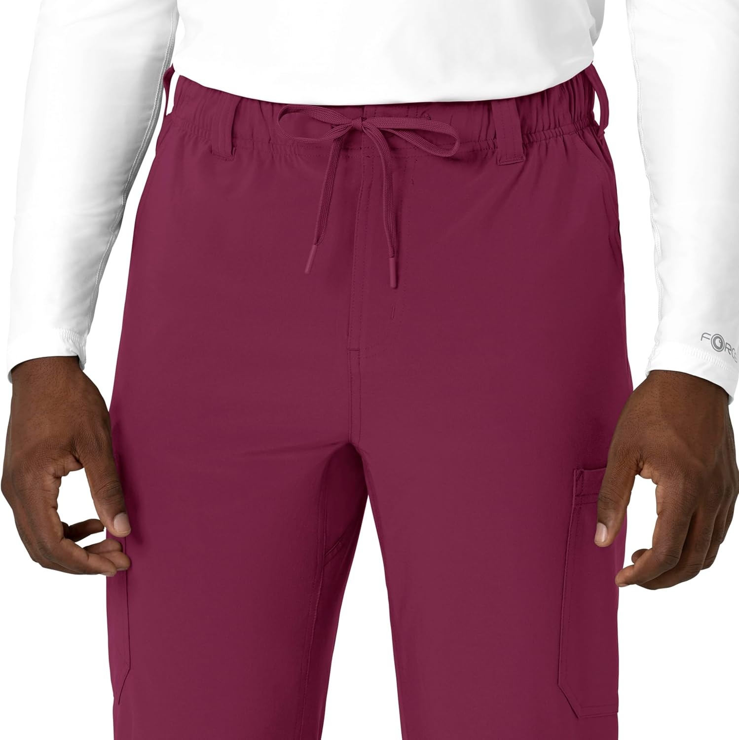image:imageCarhartt Rugged Flex Ripstop Mens Straight Leg Scrub PantWine