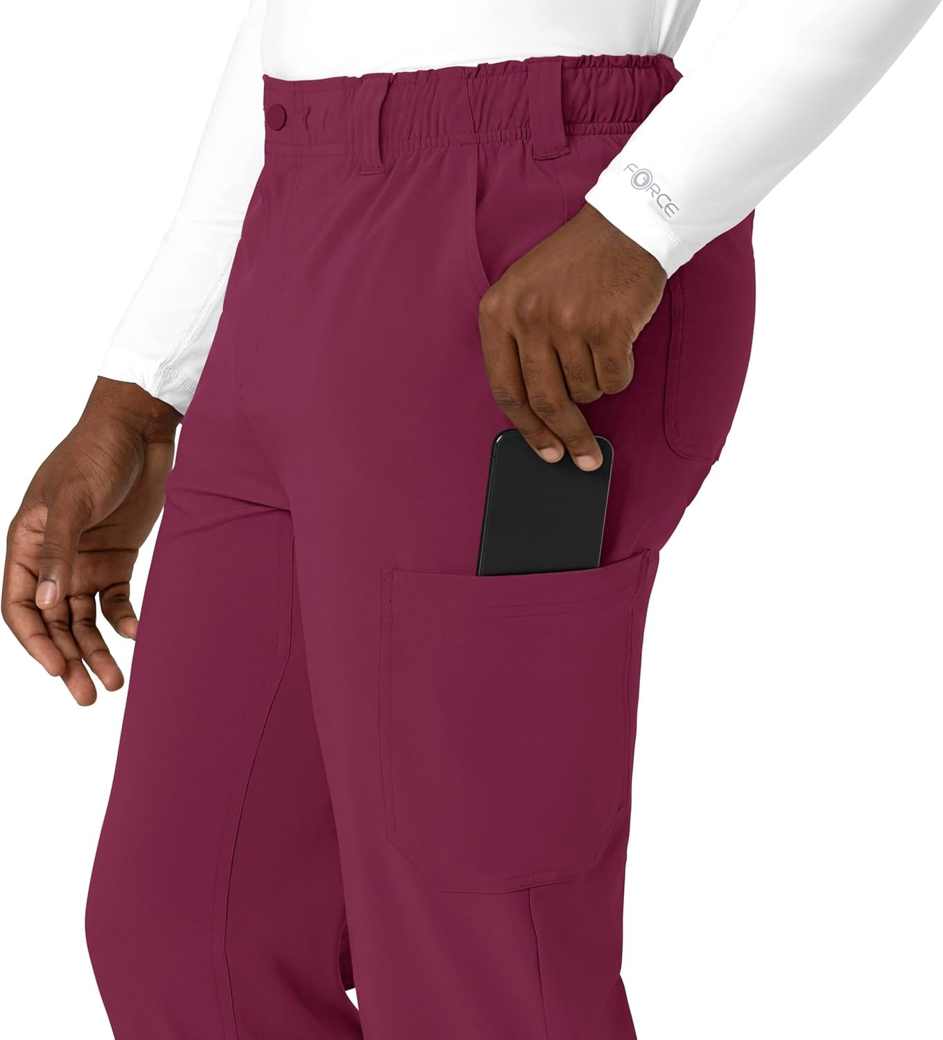 image:imageCarhartt Rugged Flex Ripstop Mens Straight Leg Scrub PantWine