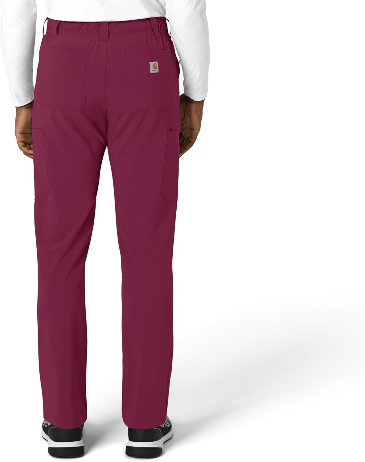 image:imageCarhartt Rugged Flex Ripstop Mens Straight Leg Scrub PantWine